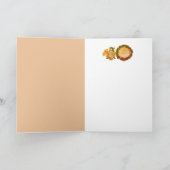 CHRISTMAS BAUM, FARBBALLEN, ANGELN, KINDER KARTE (Innenseite)