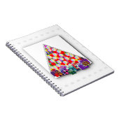 CHRISTMAS BAUM MIT VORLAGEN NOTIZBLOCK (Rechte Seite)