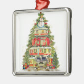 CHRISTMAS BAUM VON CAMPERVANS ORNAMENT AUS METALL (Links)