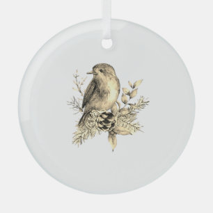CHRISTMAS BAUORNAMENS KUNST UND DESIGN ORNAMENT AUS GLAS