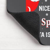 Christmas Be Nice To The Hr Specialist Santa Long Mousepad (Ecke)