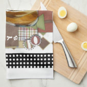 CHRISTMAS BEAGEL HANDTUCH (Viertel Falte)