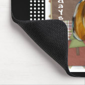 CHRISTMAS BEAGEL MOUSEPAD (Ecke)