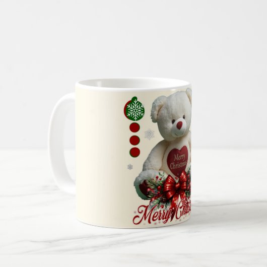Christmas Bear Mug Kaffeetasse (Vorderseite Links)