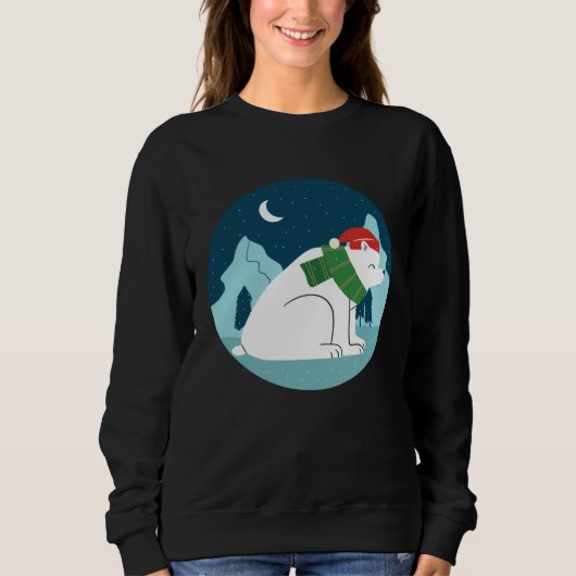 Christmas Bear Sweatshirt (Vorderseite)