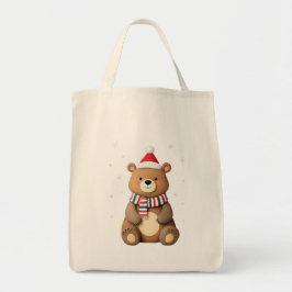 Christmas Bear Tragetasche