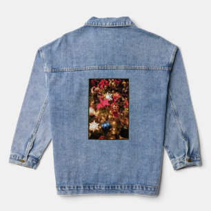 'Christmas Beauty' Ladys' V-Neck Jeansjacke