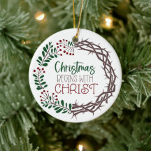 CHRISTMAS BEGINNT MIT CHRISTEN