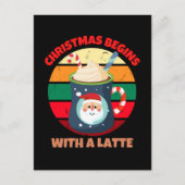 CHRISTMAS BEGINNT MIT EINER SPÄTE POSTKARTE (Vorderseite)