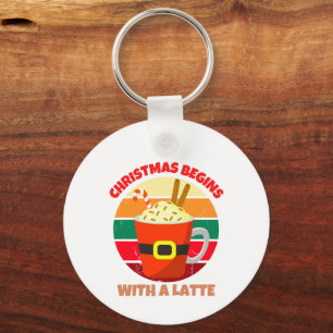 CHRISTMAS BEGINNT MIT EINER SPÄTE SCHLÜSSELANHÄNGER
