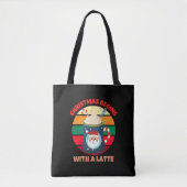 CHRISTMAS BEGINNT MIT EINER SPÄTE TASCHE (Vorderseite)