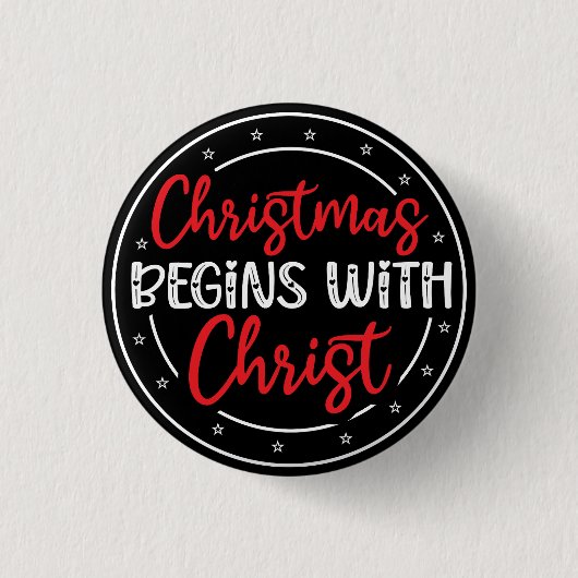 Christmas Begins With Christ-65772 Button (Vorderseite)