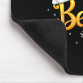 Christmas Believe Santa Claus Believe Christmas  Mousepad (Ecke)