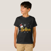 Christmas Believe Santa Claus Believe Christmas  T-Shirt (Vorne ganz)