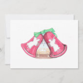 Christmas Bell Creche Feiertagskarte (Vorderseite)