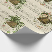 Christmas Bell Music Geschenkpapier (Ecke)