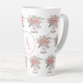 Christmas Bell Pattern Milchtasse (Rechte Ecke)