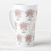 Christmas Bell Pattern Milchtasse (Linke Ecke)