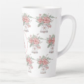 Christmas Bell Pattern Milchtasse (Rechts)