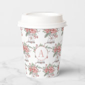 Christmas Bell Pattern Pappbecher (Vorderseite)