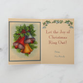 Christmas Bells Card Karte (Innenseite)