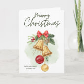 Christmas Bells  Karte (Vorderseite)