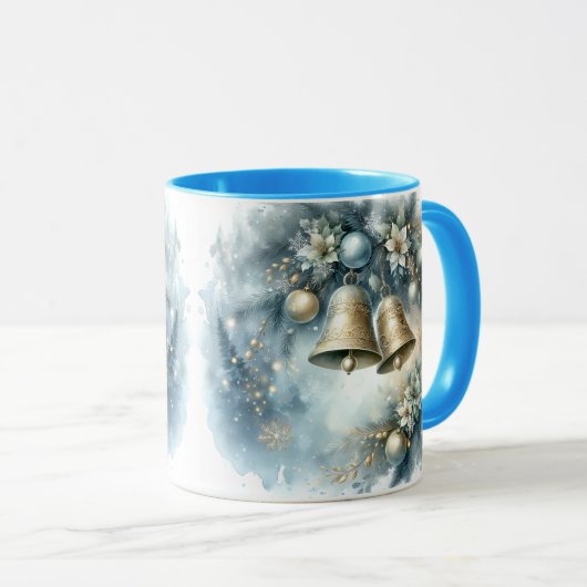 Christmas Bells mug Tasse (VorderseiteRechts)
