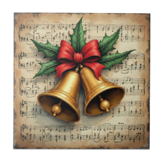 Christmas Bells on Sheet Music, Fliese
