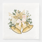 Christmas Bells Paper Napkin Serviette (Vorderseite)