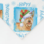 Christmas Berger Picard Fleecedecke (Ecke)