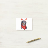 Christmas Bernese Mountain Dog Post-it Klebezettel (Auf Schreibtisch)