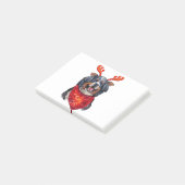 Christmas Bernese Mountain Dog Post-it Klebezettel (angewinkelt)