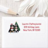 Christmas Bernese Mountain Dogs (Insitu)