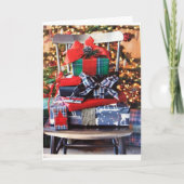 CHRISTMAS BESONDERE ZEITSPEZIALPERSONEN FEIERTAGSKARTE (Vorderseite)