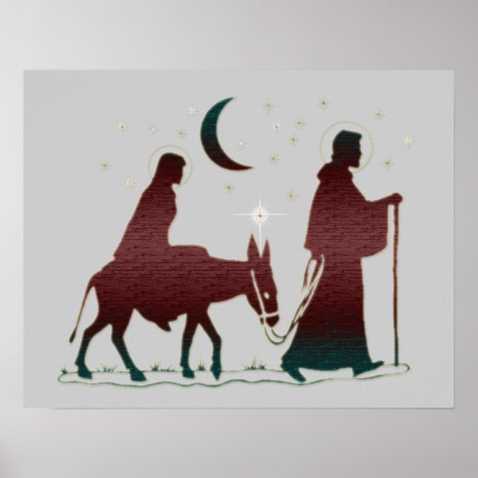 Christmas Bethlehem Art Poster (Vorne)
