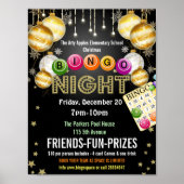 Christmas Bingo Night Flyer Poster (Vorne)
