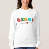 Christmas BINGO Sweatshirt (Vorderseite)