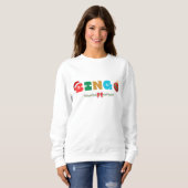 Christmas BINGO Sweatshirt (Vorne ganz)