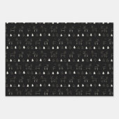 Christmas Birch Forest Fashion Ayasha Logo Geschenkpapier Set (Vorderseite 2)