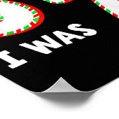 Christmas Birthday 6 To 7 Age Upgrade Candy 67 Mem Poster (Ecke)