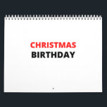 CHRISTMAS BIRTHDAY KALENDER<br><div class="desc">CHRISTMAS BIRTHDAY</div>