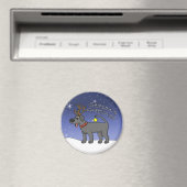 Christmas Black Lab Magnet (In Situ (Geschirrspüler))