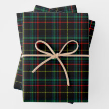 Christmas Black Tartan Kariert