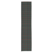 Christmas Black Tartan Kariert Table Runner Kurzer Tischläufer (Vorderseite)