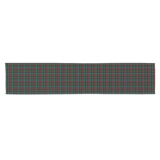 Christmas Black Tartan Kariert Table Runner Kurzer Tischläufer (Horizontal)