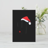 Christmas Black Women African American Weihnachtsm Einladung (Stehend Vorderseite)