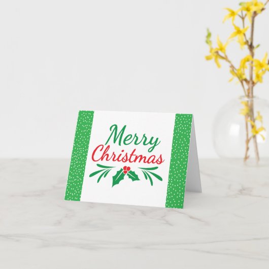 Christmas Blank Karte (Gelbe Blume)