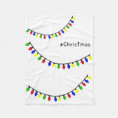 Christmas blanket fleecedecke (Vorderseite)