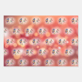 Christmas Blenheim Cavalier King Charles Spaniel Geschenkpapier Set (Vorderseite 3)