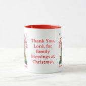 CHRISTMAS BLESSINGS FAMILY WIEDERSEHEN Matching Gr Tasse (Zentrum)